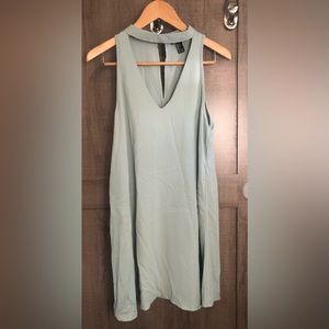 Forever 21 mint green halter dress.